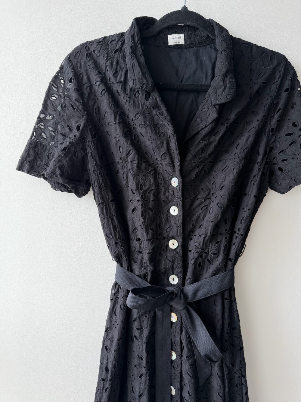 Wilfred Aritzia Button Down Shirt Dress - Picture 4 of 6